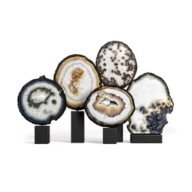 Agate decor set